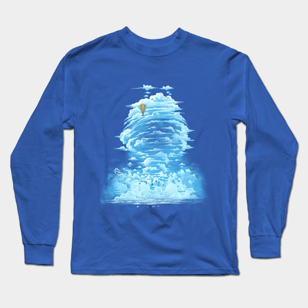 Mushroom Cloud Long Sleeve T-Shirt by Made With Awesome